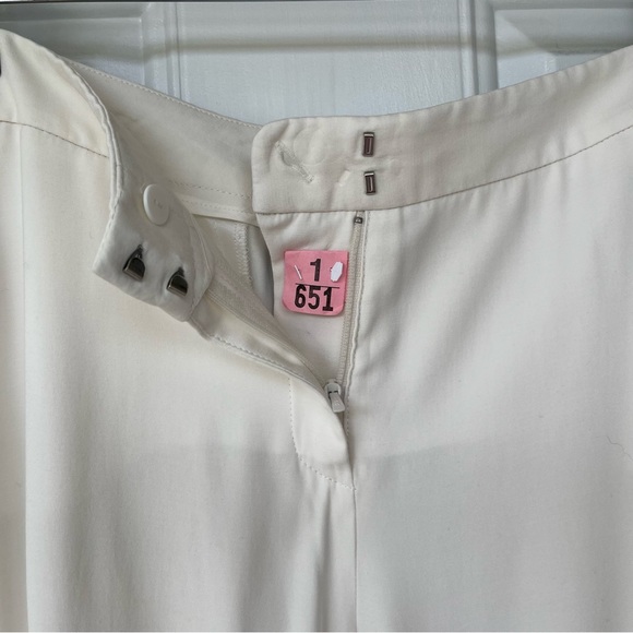 •Worth• Cream Cinched Hem Cropped Pants - Size 14 - Picture 4 of 9